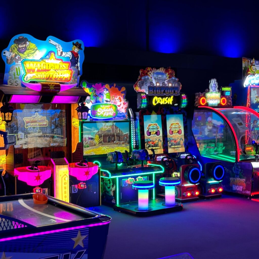 jeux d'arcades dans salle chez Smash Arcade