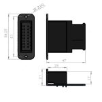 16 pins connector - Afbeelding 2