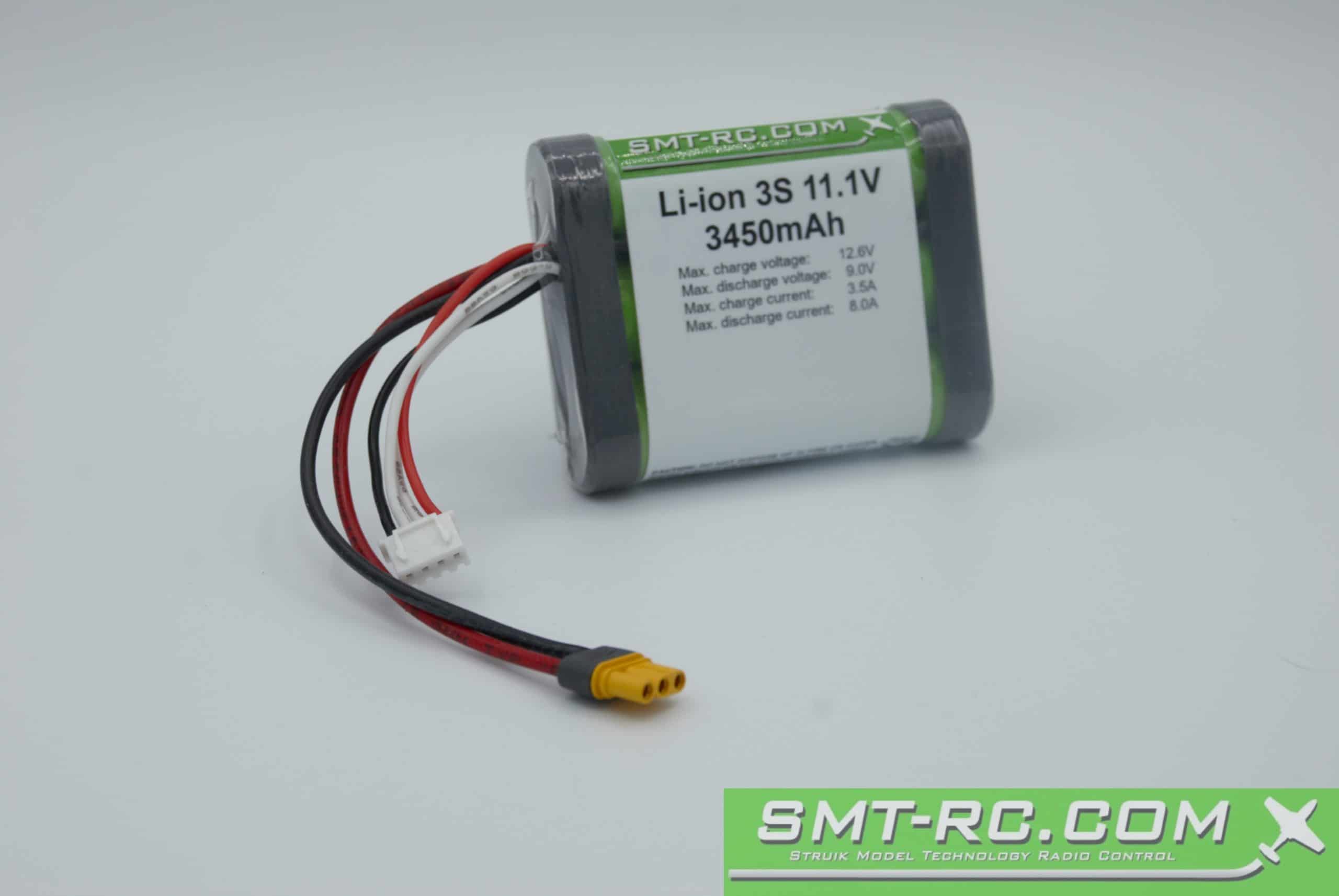 Lithium Batterie 3, 6 V mit Anschlusskabel und Stecker für DIT 01, DIT 01-E