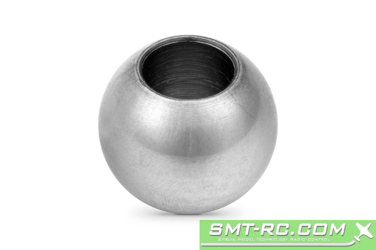 KAV0120G Brass Ball 3/16 (4,76mm) w/h 2mm hole - Afbeelding 1