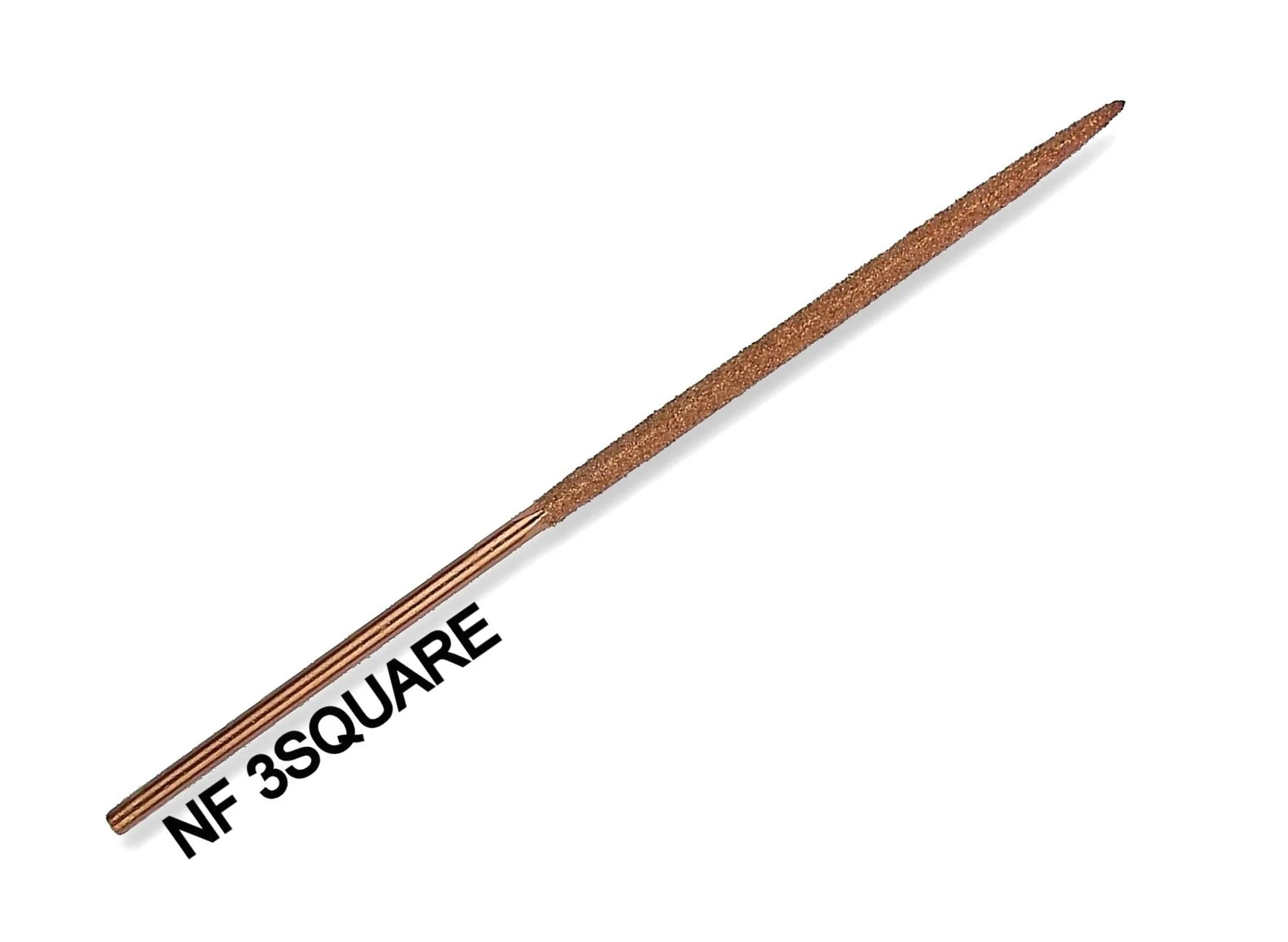 nf3square Perma-Grit naaldvijl triangle 14cm - Afbeelding 1