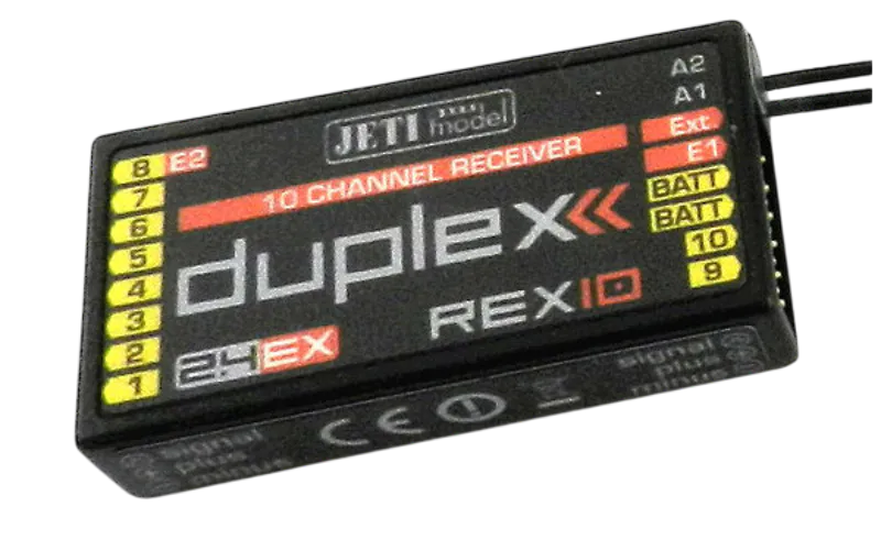 rex10 Jeti DUPLEX 2.4EX Ontvanger REX 10 - Afbeelding 1