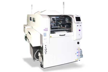 With twolanes, the SPV-DC features high precise SMD-printing, PCB-transfer, recognition and stencil-cleaning for high volumes without changeover time.