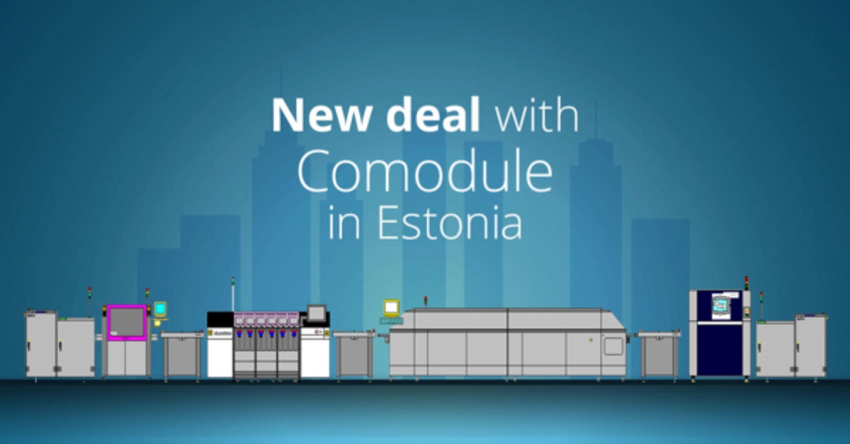 Our New Customers Comodule in Estonia has decided to invest in a total SMT Capacity.