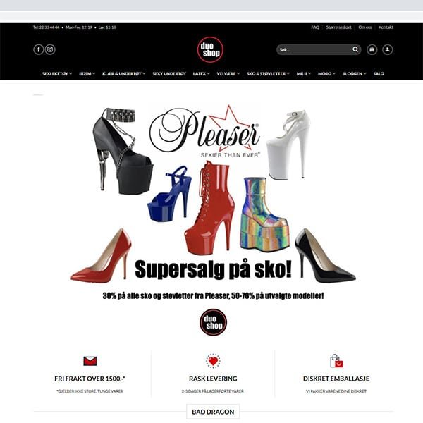 duoshop.no  erotisk nettbutikk