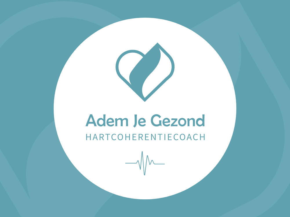Logo ontwerp voor een hartcoherentiecoach met een nieuwe praktijk voor stressreductie en een gezonde levensstijl.