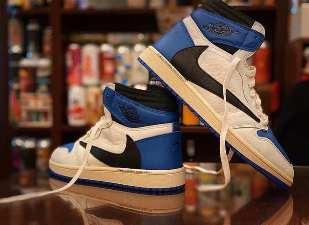 Air Jordan 1 X Travis Scott Och Hiroshi Fujiwara S Fragment