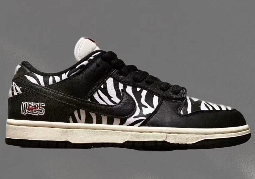 Quartersnacks x Nike SB Dunk Low Zebra