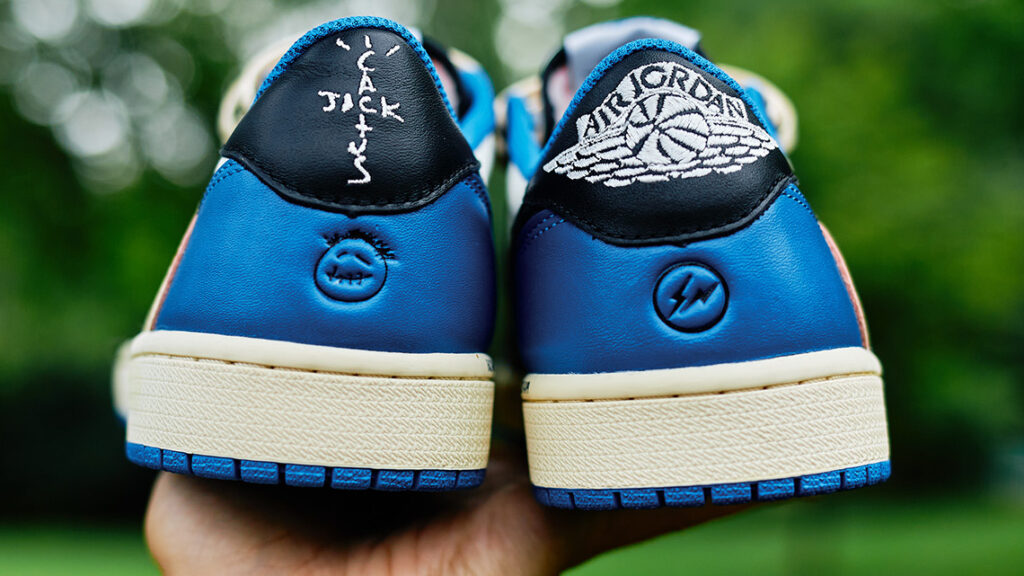 Fragment Designen X Travis Scott X Air Jordan 1 Low Og Detaljerad Titt Sneakersanalys