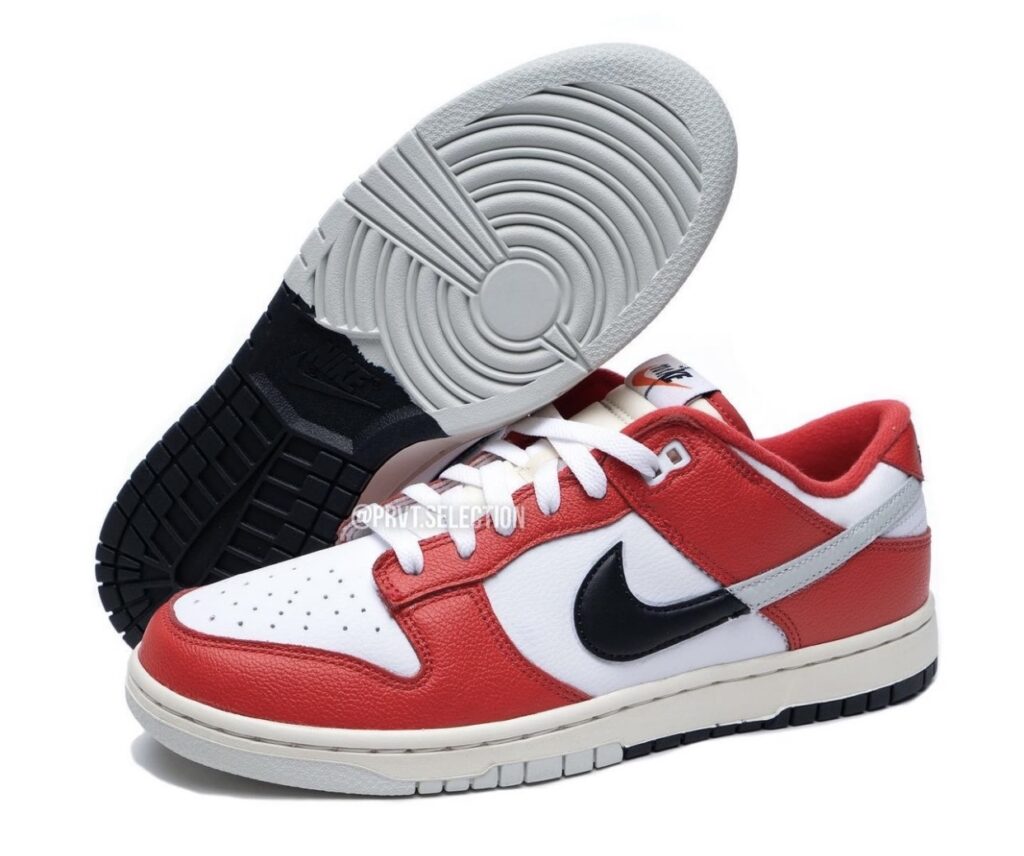 Nike Dunk Low University Red/Black-LT Silver-White Bilder (prvt.selection) - Sneakersanalys.se