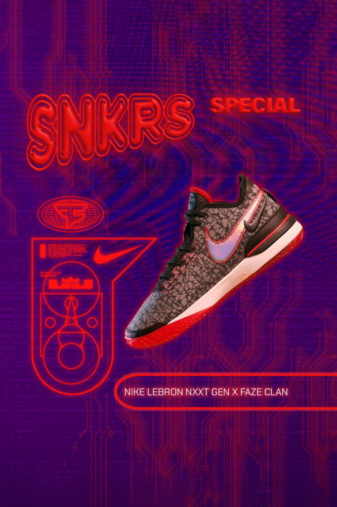 Faze Clan x Nike LeBron NXXT Gen - Sneakersanalys.se