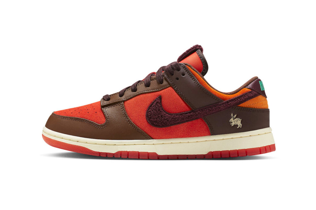 Nike Dunk Low “Red Orange Year Of The Rabbit” Bilder - Sneakersanalys.se