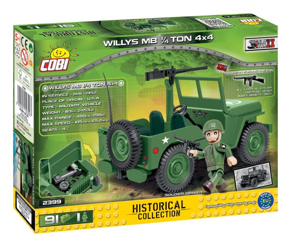 COBI 2399, U.S. Army Truck 1/4 ton