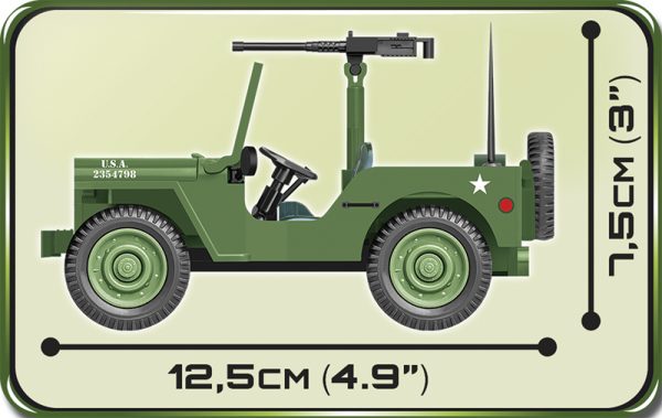 COBI 2399, U.S. Army Truck 1/4 ton