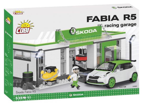 COBI 24580, Skoda Fabia R5 Racing Garage