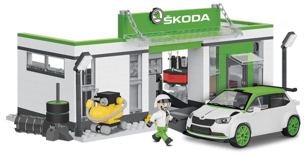 COBI 24580, Skoda Fabia R5 Racing Garage