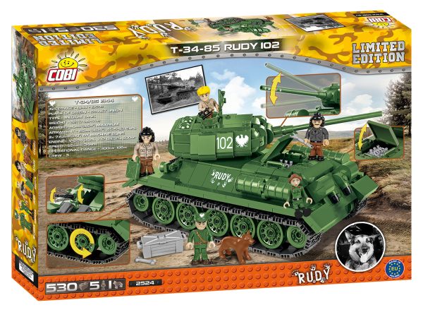 COBI 2524, T-34 - 85 Rudy 102