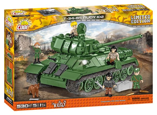 COBI 2524, T-34 - 85 Rudy 102