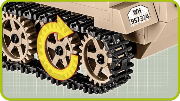 COBI 2526, SD. KFZ 250/3 (DAK)