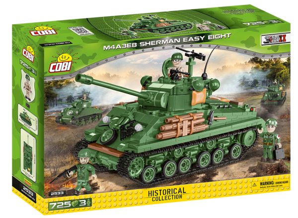 COBI 2533, M4A3 Sherman (easy Eight)