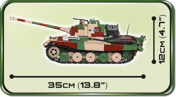 COBI 2540, Panzerkampfwagen VI Tiger Ausf. B. "Koningstiger"