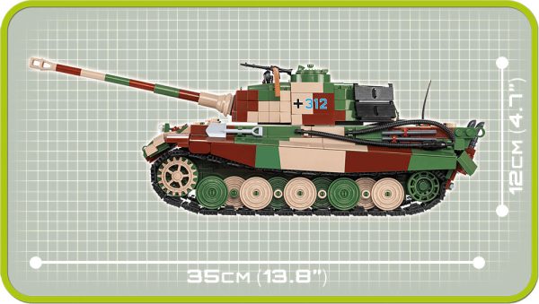 COBI 2540, Panzerkampfwagen VI Tiger Ausf. B. "Koningstiger"