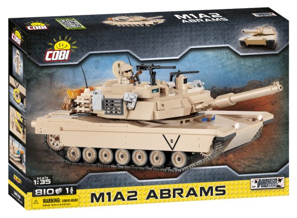 COBI 2619, Abrams M1A2 scale 1:35