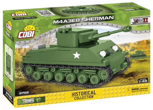 COBI 2705, M4A3E8 Sherman