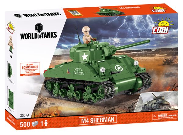 COBI 3007A, WOT M4 Sherman