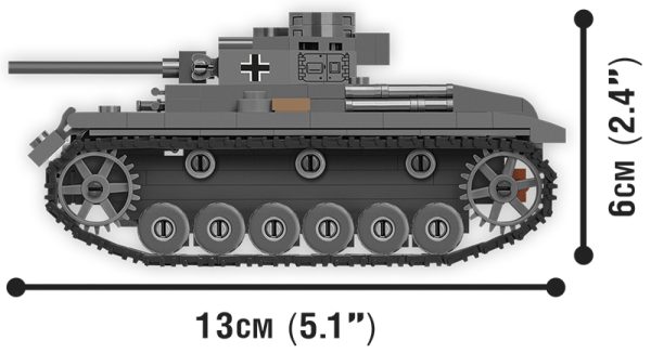 COBI 3062, PZ.KPFW.IIIAUSF, schaal 1:48