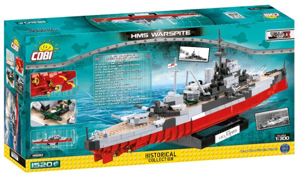 COBI 4820, HMS Warspite queen Elizabeth-class Battleship