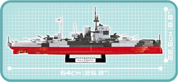 COBI 4820, HMS Warspite queen Elizabeth-class Battleship