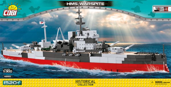 COBI 4820, HMS Warspite queen Elizabeth-class Battleship