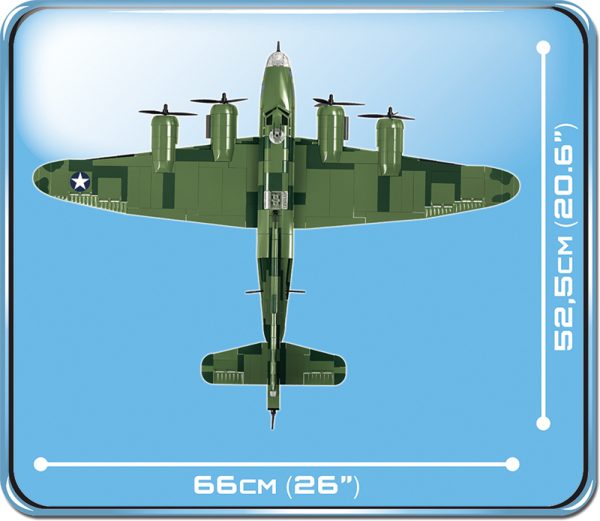 COBI 5707, Boeing B-17F Flying Fortress “Memphis Belle”