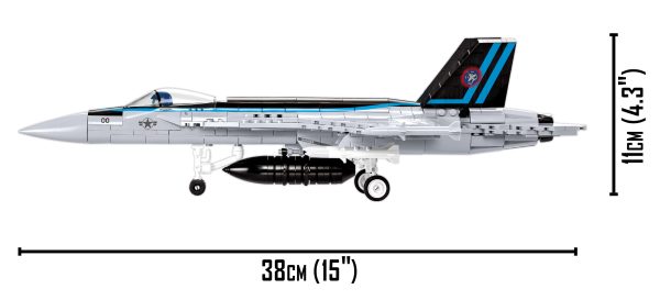 COBI 5805, F/A - 18E Super Hornet, scale 1:48