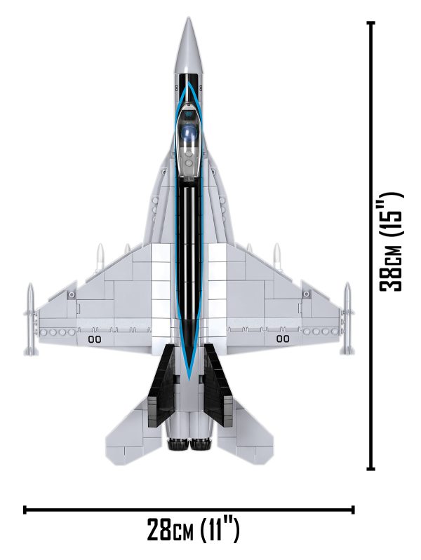 COBI 5805, F/A - 18E Super Hornet, scale 1:48