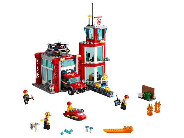 LEGO 60215, Brandweerkazerne