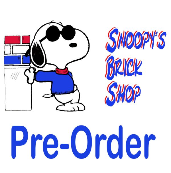 Snoopy's Brick Shop, cobi & lego pre-order