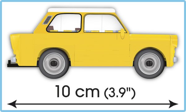 COBI 24590, Trabant 601 + caravan