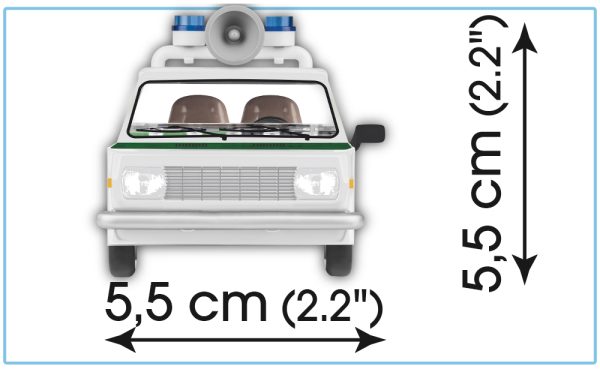 COBI 24558, Wartburg 353 Polizei