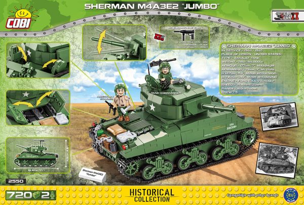 COBI 2550, Sherman M4A3E2 "Jumbo"