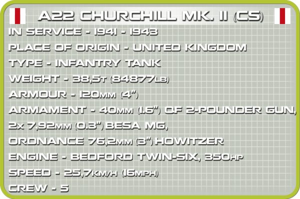 COBI 2709, Churchill (1:48)