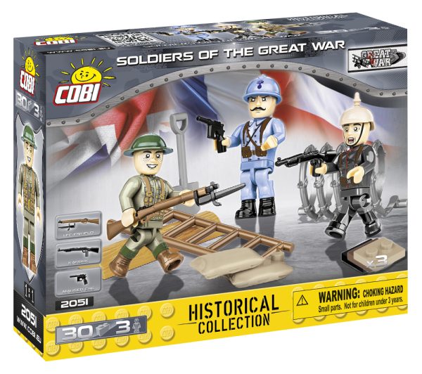 COBI 2051, Great war Minifigures