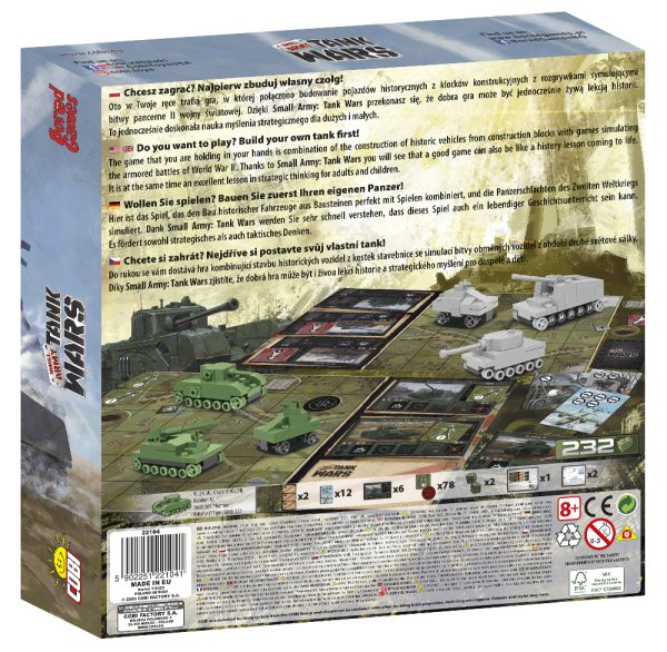 COBI 22104, Tank War - Board Game