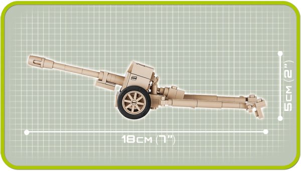 COBI 2252, 7,5 cm PAK 40 Anti-tank gun