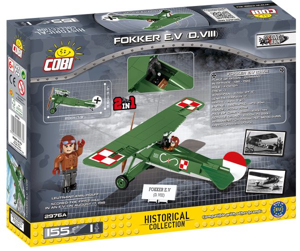 COBI 2976A, Fokker E.V. DVIII