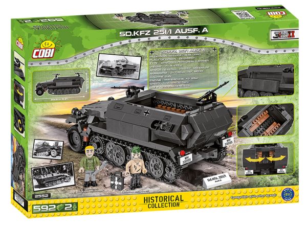 COBI 2552, SD.KFZ.251 / 1 Ausf.A.590KL