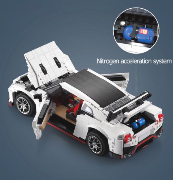 CaDA Bricks, C61016W Sports car