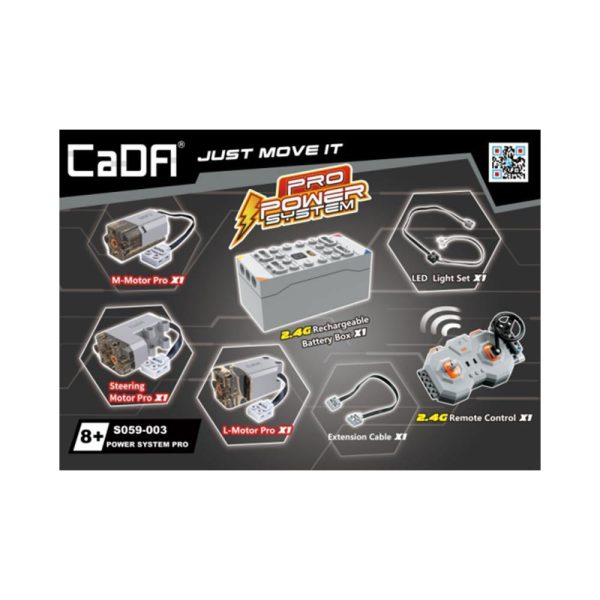 CaDA Bricks, S059-003 Power Pack