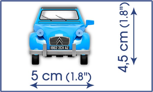 COBI 24511 - CITROEN 2CW TYPE AZ 1962 80KL